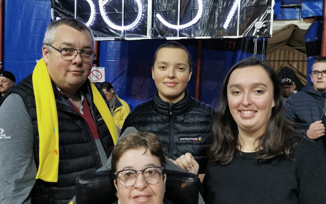 Portrait de Claire Bourget responsable du groupe d’Intérêt MNMND AFM-Téléthon