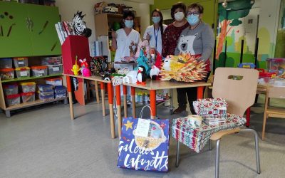 Donation de Noël pour les enfants hospitalisés